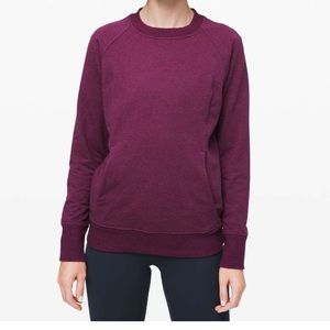 Lululemon Scuba Crew Sweatshirt sz 12